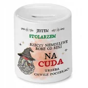 Skarbonki - Skarbonka 330 ml Dla Leona Syna Dziecka Prezent z Nadrukiem ze Zdjęciem + Opakowanie na prezent (wzór 03) - miniaturka - grafika 1