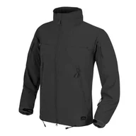 Odzież trekkingowa damska - Kurtka turystyczna męska Softshell Helikon-Tex Cougar QSA™ + HID™® Czarna - miniaturka - grafika 1