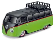 Samochody i pojazdy dla dzieci - Maisto 15494 Design Volkswagen Van 'Samba' 1/64 - miniaturka - grafika 1