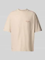 Koszulki męskie - T-shirt z nadrukiem z logo - miniaturka - grafika 1