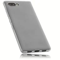 Etui i futerały do telefonów - mumbi Etui kompatybilne z BlackBerry Key2 etui na telefon komórkowy, przezroczyste białe - miniaturka - grafika 1