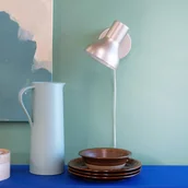 Lampy ścienne - Dyberg Larsen Bob lampa ścienna metal beżowa - miniaturka - grafika 1