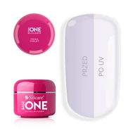 Żele do paznokci - Silcare Base One Żel UV Thick Violet 5 g - miniaturka - grafika 1