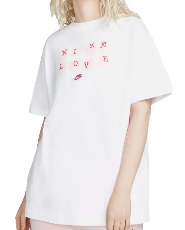 Koszulka T-shirt damska Nike Love Graphic Boyfriend DX5673-100 XS