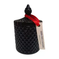 Świece - Your Candle Świeca sojowa zapachowa w krysztale czarnym świąteczny czas 250 ml - miniaturka - grafika 1