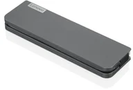 Stacje dokujące i replikatory portów - Lenovo 40AU0065UK stacja dokująca Przewodowa USB 3.2 Gen 1 (3.1 Gen 1) Type-C Czarny - miniaturka - grafika 1