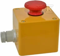 Inne akcesoria elektryczne - Promet Kaseta KM-S1 żółta z przyciskiem NEF22-DR/P XY W0-KASETA KM-S1 - miniaturka - grafika 1