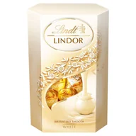 Inne słodycze - Lindt Lindor Praliny z czekolady białej 200 g - miniaturka - grafika 1