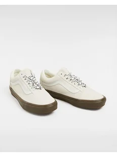 Vans Skórzane sneakersy w kolorze kremowym - Trampki damskie - miniaturka - grafika 1