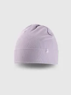 Czapki dla dzieci - 4F Czapka beanie dziecięca - fioletowa Uniwersalny - miniaturka - grafika 1