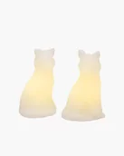 Ozdoby bożonarodzeniowe - Sirius Home 13306, Light decoration figure, White, Wax, Ambience, Orientation, 2 lamps, LED - miniaturka - grafika 1