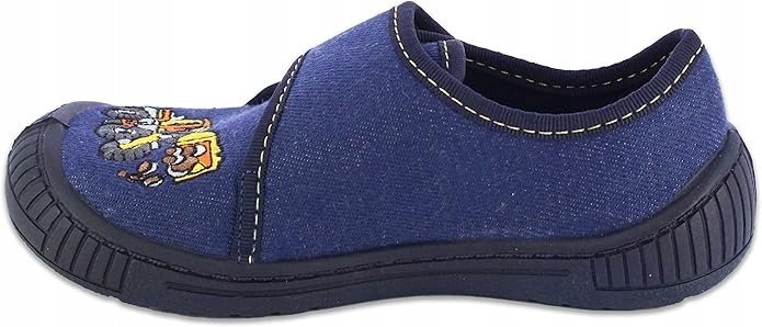 BECK GRANATOWE KAPCIE DZIECIĘCE Z HAFTEM KOT TOM 24 6CA