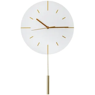 Zegar PLATINET Lark 45961 30 cm Biały - Zegary - miniaturka - grafika 1