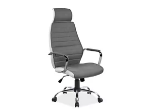 Fotel biurowy, krzesło biurowe Signal KUPON 7% NA STRONIE Fotel Q-035 Szary OBRQ035SZB - Fotele i krzesła biurowe - miniaturka - grafika 2