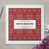 Albumy fotograficzne - Duży album na zdjęcia z nadrukiem dla dziadków na święta - miniaturka - grafika 1