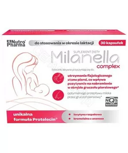 Milanella Complex 30 kapsułek - Witaminy i minerały - miniaturka - grafika 1