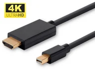 Złącza, przejściówki, adaptery - MicroConnect 4K Mini Displayport to HDMI - miniaturka - grafika 1