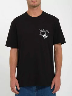 Koszulki dla chłopców - Volcom Gonymagic black koszulka męska - S - grafika 1