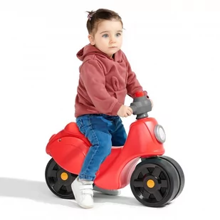 Jeździk Scooter Strada Scooter Czerwony Ciche Opony od 1 Roku Lumarko! - Jeździki dla dzieci - miniaturka - grafika 3