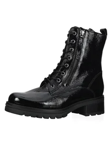 Gabor Skórzane botki w kolorze czarnym - Botki damskie - miniaturka - grafika 1