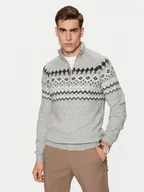 Swetry męskie - Guess Sweter M4PR59 Z3LQ0 Szary Regular Fit - miniaturka - grafika 1