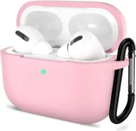 Akcesoria do słuchawek - Etui silikonowe Vanfone do Apple AirPods Pro 1/2, różowe - miniaturka - grafika 1