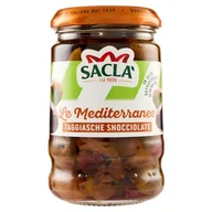 Pasztet i przetwory mięsne - Oliwki Taggiasche bez pestek 180g - Sacla - miniaturka - grafika 1