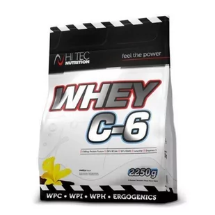 HI TEC Whey C-6 2250g Wanilia - Odżywki białkowe - miniaturka - grafika 1