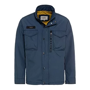camel active Męski 430680/1O61 Bluza męska, niebieski (Night Blue), 27, niebieski (Night Blue) - Bluzy męskie - miniaturka - grafika 1