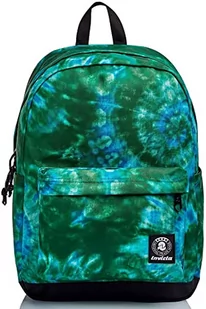 Invicta Carlson Tie & Dye, Plecak 27 L, Uniwersalna Kieszeń na PC, dla Dorosłych, Zielony, Jeden Rozmiar - Plecaki - miniaturka - grafika 1