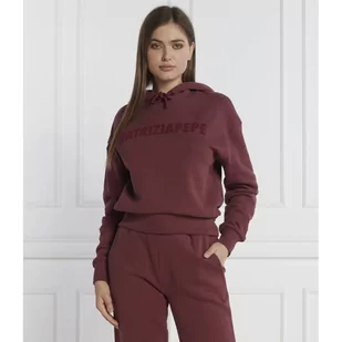 Patrizia Pepe Bluza | Regular Fit - Bluzy damskie - miniaturka - grafika 1
