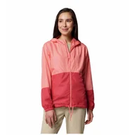 Kurtki i kamizelki sportowe damskie - Damska kurtka wiatrówka Columbia Flash Forward™ II Windbreaker Rozmiar: S / Kolor: czerwnoy/różowy - miniaturka - grafika 1
