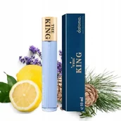 Wody i perfumy męskie - Perfumy Męskie Perfumetka Zapach Dla Mężczyzny King 33 ml Drzewne Trwałe - miniaturka - grafika 1