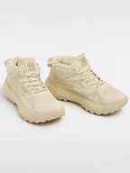 Trampki damskie - Vans Sneakersy "Crosspath Mid" w kolorze beżowym - miniaturka - grafika 1