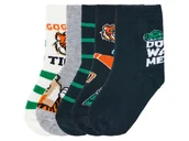 Skarpetki dla dzieci - lupilu® Skarpety termoaktywne dziecięce z bawełną organiczną, 5 par (23/26, granatowy/biały/szary) - miniaturka - grafika 1