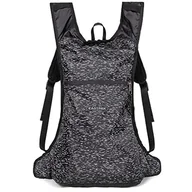 Plecaki - Eastpak JUNIP kamizelka do biegania, 10 l, kropla (czarny), Krople, 46 x 44 x 11, Eastpak Plecak do biegania JUNIP VEST, 10 l, krople (czarny) - miniaturka - grafika 1