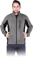 Bluzy sportowe męskie - Bluza polarowa męska polar szary Reis r. M - miniaturka - grafika 1