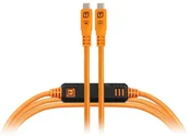 Akcesoria fotograficzne - Tether Tools LeverLock&Cable Kit Optima 10G gerade orange 4,6m - miniaturka - grafika 1