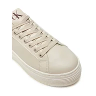 Sneakersy damskie - Sneakersy Calvin Klein Bold Platf Low Oh Mg Lth YW0YW01589 Écru - miniaturka - grafika 1