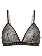 Biustonosze - Tommy Hilfiger Biustonosz damski na fiszbinach Kobiety niebieski jednolity, XS - miniaturka - grafika 1