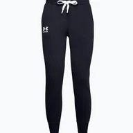 Spodnie sportowe damskie - Spodnie damskie Under Armour Rival Fleece czarne - miniaturka - grafika 1