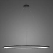 Lampy sufitowe - Altavola Design nowoczesna lampa Ledowe Okręgi No 1 150cm in 3k czarna LA073/P_150_in_3k_black - miniaturka - grafika 1