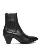 Botki damskie - G-Star Raw Botki EO-ISIL-222FW87-1 Czarny - miniaturka - grafika 1