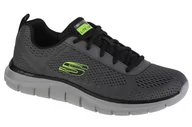 Sneakersy damskie - SKECHERS Sneakersy Moulton 232081/CCBK Szary - miniaturka - grafika 1