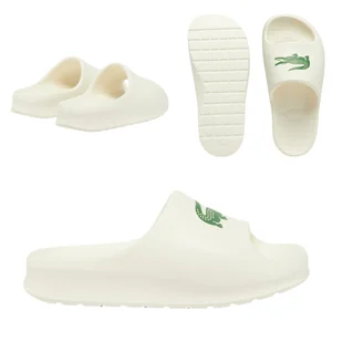 Klapki damskie Lacoste Serve Slide 2.0 48CFA0022 r.38 - Klapki i japonki damskie - miniaturka - grafika 1