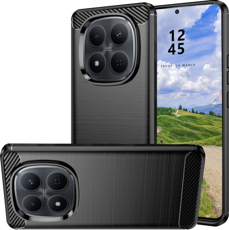 Etui do Xiaomi Redmi Note 15 Pro 5G PANCERNE PLECKI OBUDOWA KARBON CASE