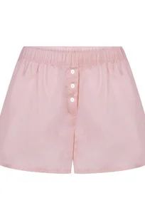 Hunkemöller SHORT COTTON ESSENTIAL Różowy - Bielizna nocna - miniaturka - grafika 1