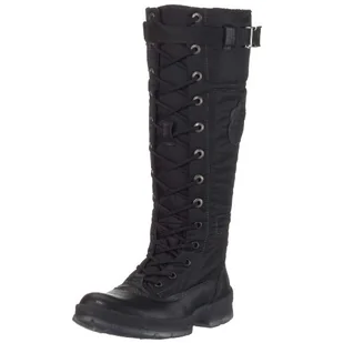 Tommy Hilfiger Lodge 13 A FW8FB01054, kozaki damskie, czarny - czarny Black990-41 EU - Kozaki damskie - miniaturka - grafika 1