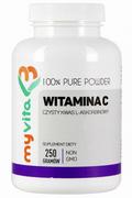 Suplementy diety - MyVita MyVita Witamina C proszek 250g (kwas L-Askorbinowy) 5905279123526 - miniaturka - grafika 1