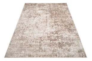 Przetarty dywan biało-beżowy E7-L19 - Dywany - miniaturka - grafika 1